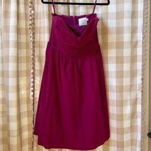 HD in Paris Bright Fuchsia Strapless Dress